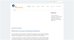 Desktop Screenshot of groupconsulting.com