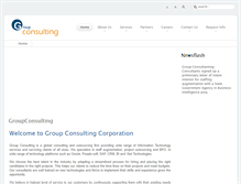 Tablet Screenshot of groupconsulting.com